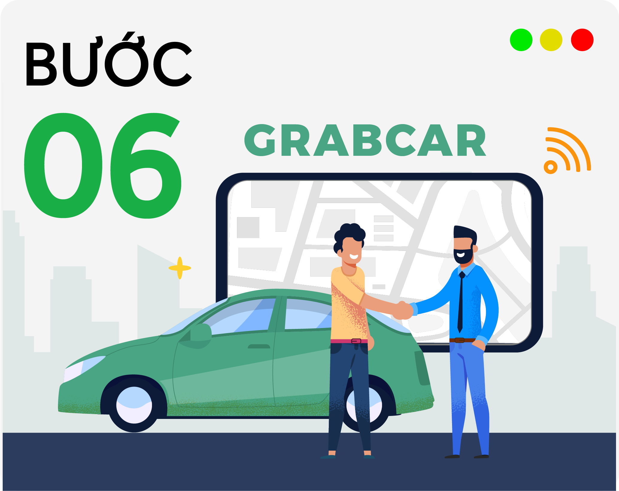 văn phòng đăng ký Grabcar